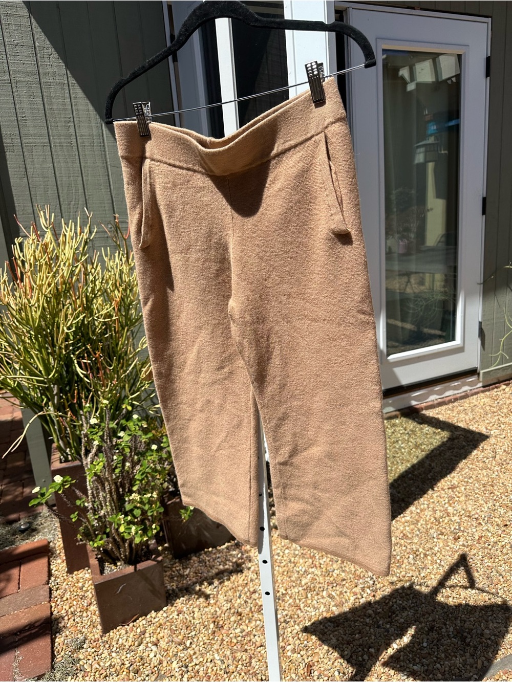 The Reset Tan Knit pants